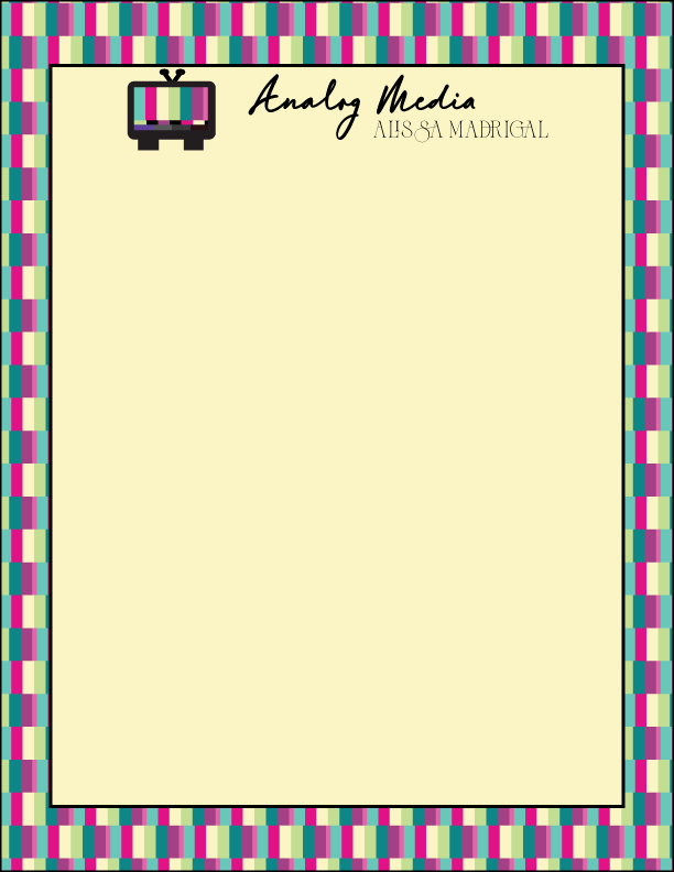 Yellow Letterhead